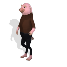 John Pork - PNG Transparent Digital Download File for Sublim