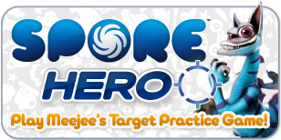 Spore Hero: Play Meejee's Target Practice Game!